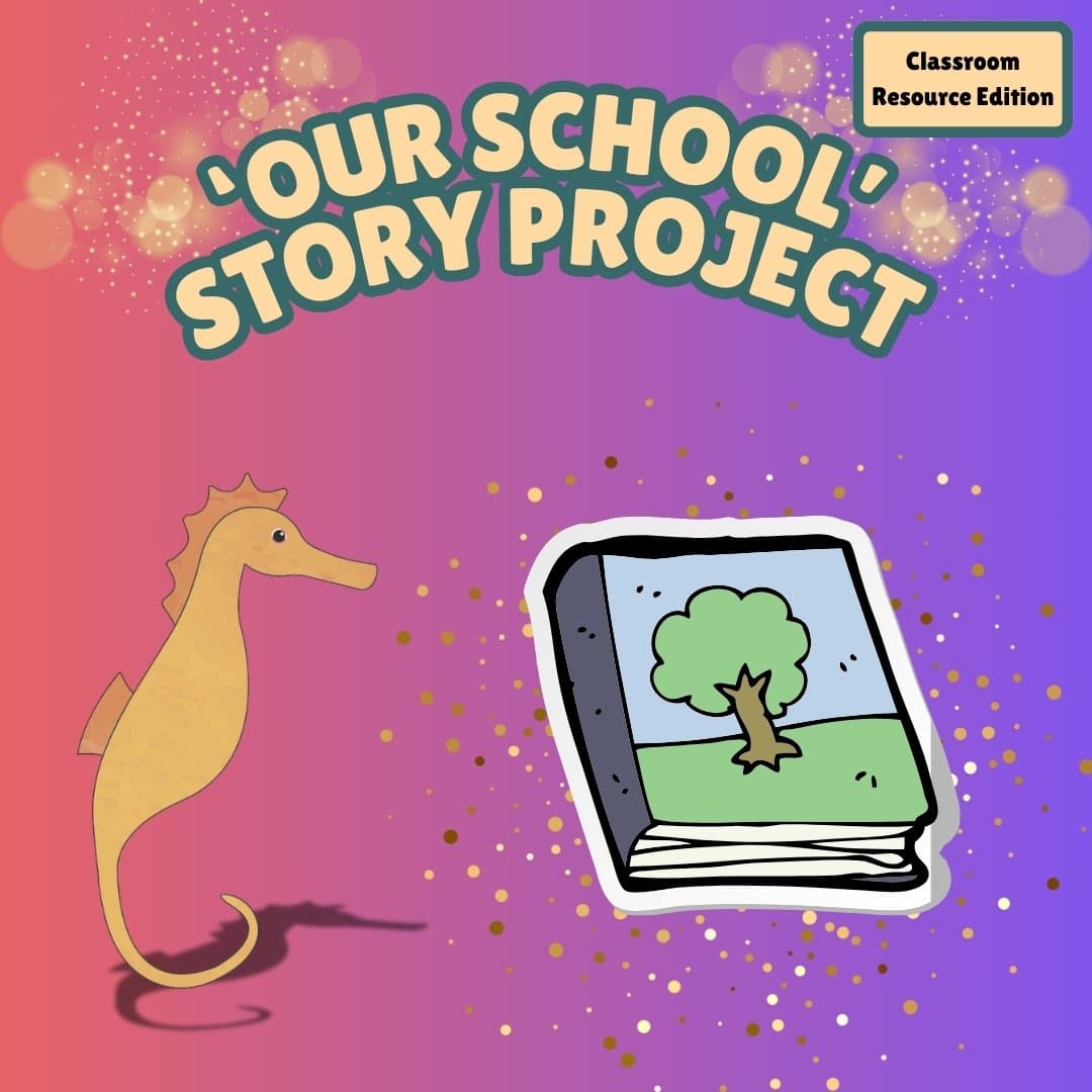 Our School Story Project classroom resource promotional illustration