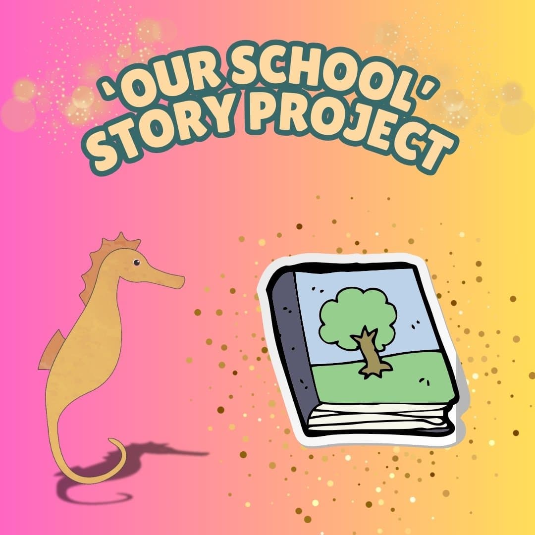 Our School Story Project promotional illustration